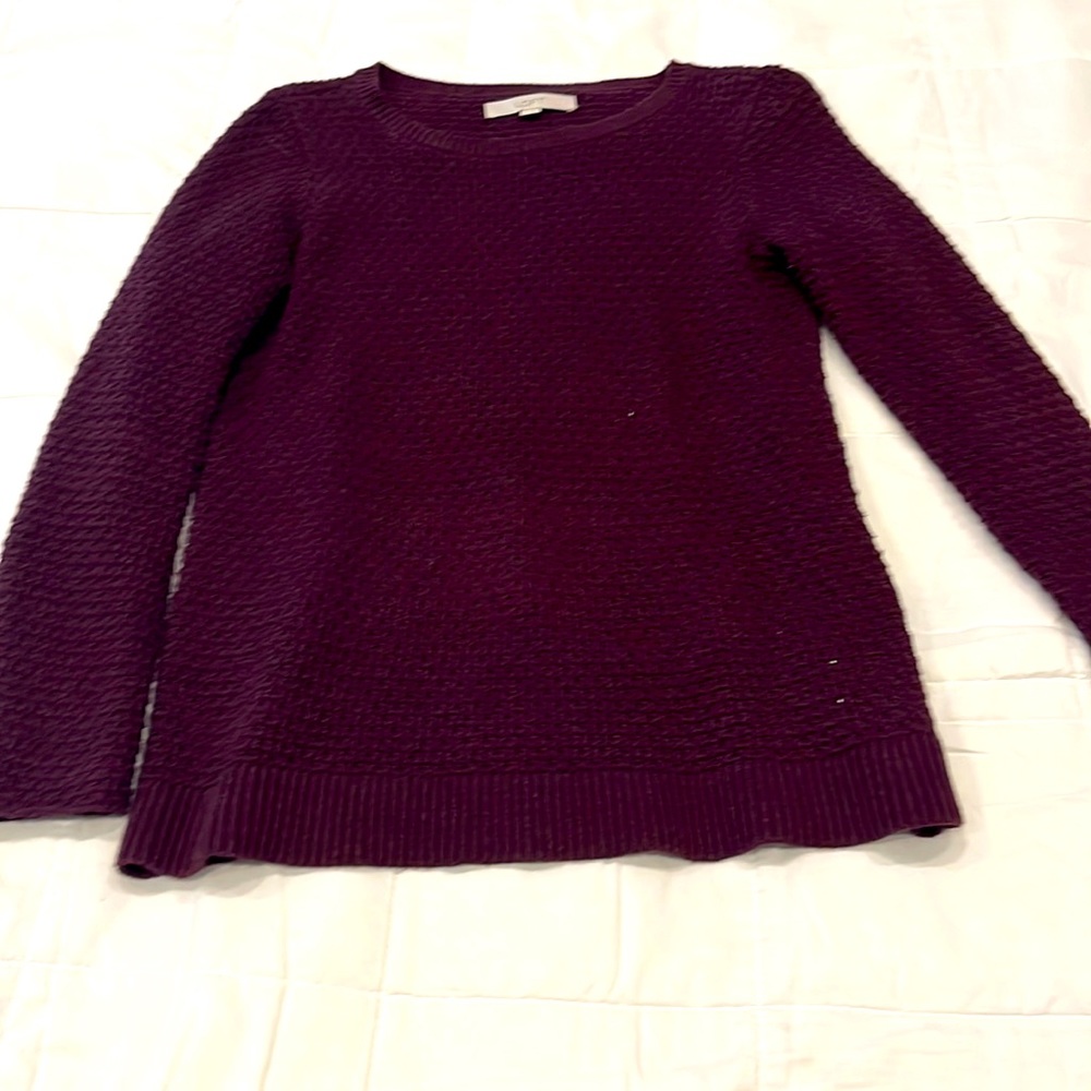 Maroon sweater